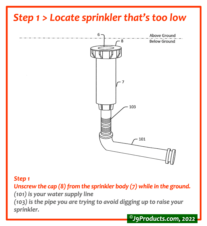 How-to Guide for installing J-9 Sprinkler Extensions